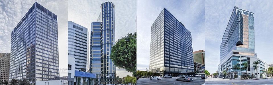 10880, 10940, 10960 Wilshire Blvd. and 1100 Glendon Ave. (via Yardi Matrix)