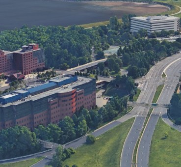 google 3d aerial imagery of 51, 101 and 103 jfk turnpike in short hills new jersey