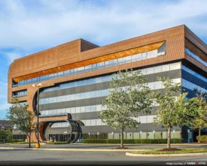 image of the Metro Plex 1 office building, in Landover Maryland