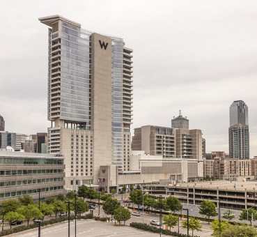 view of victory park area in dallas texas