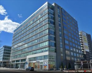 exterior view of the office building at 80 M street SE in Washington DC