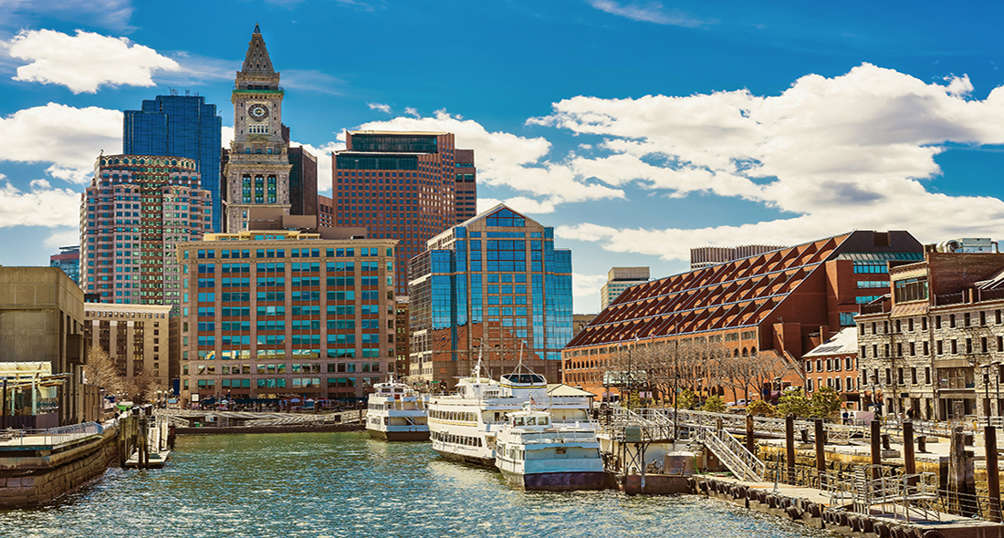 Boston from the river