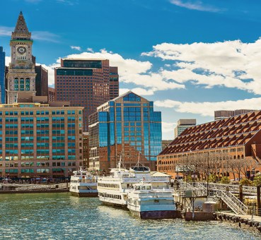 Boston from the river