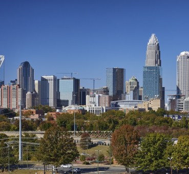 charlotte north carolina downtown skyline