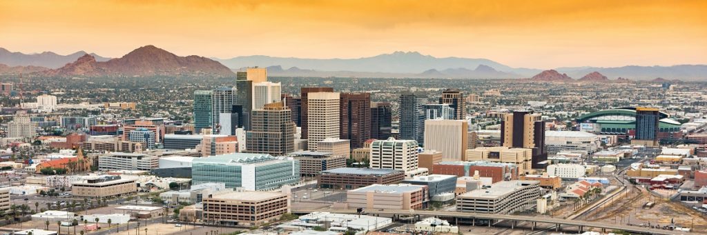 Phoenix, Ariz., skyline (Shutterstock)