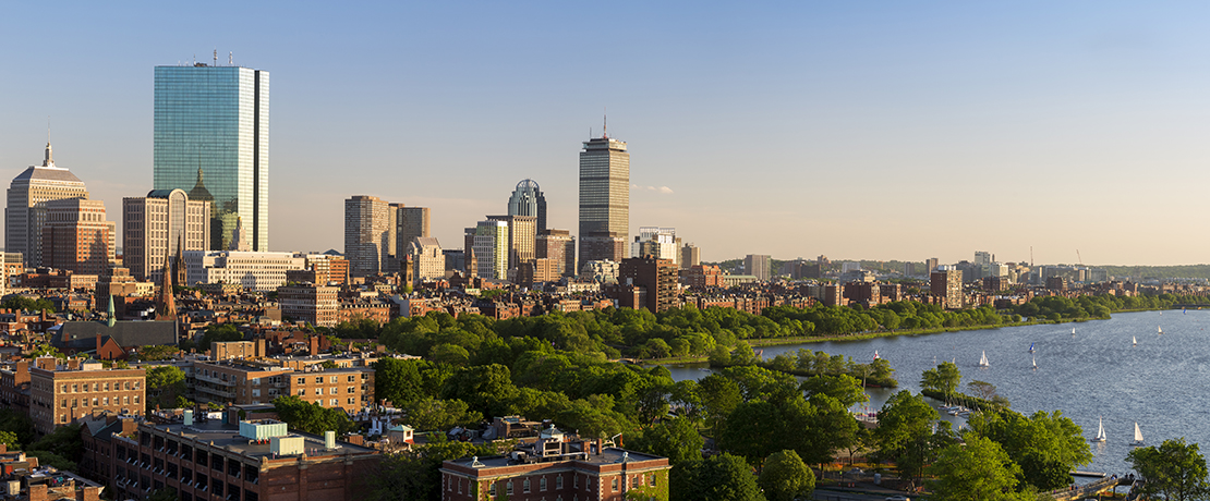 Boston Back Bay Skyline