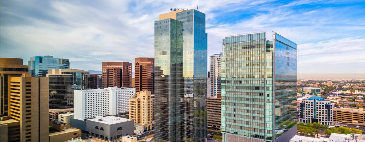 Skyline of Phoenix, Ariz.