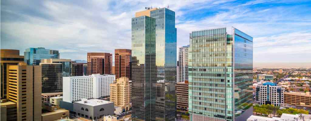 Skyline of Phoenix, Ariz.