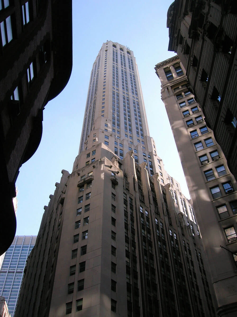 New York's 20 Exchange Place. Image Source: PropertyShark.