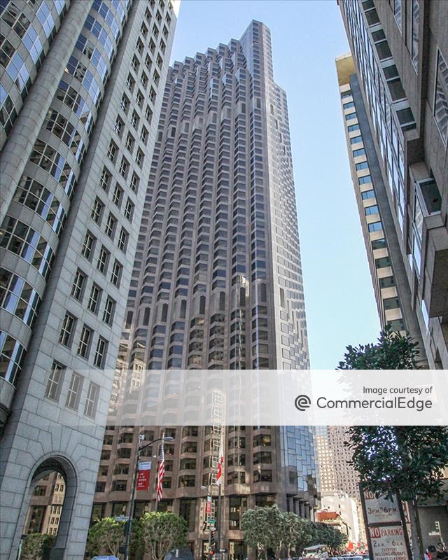 555 California St. is one of the defining outlines of the San Francisco skyline.