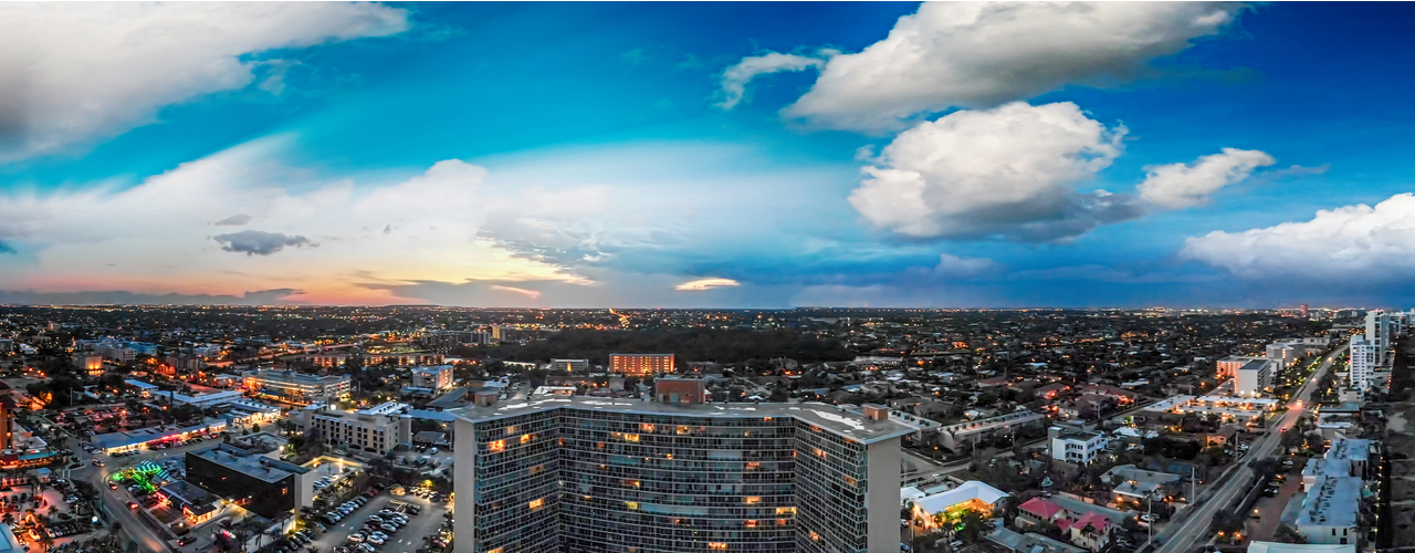 aerial view of Boca Raton
