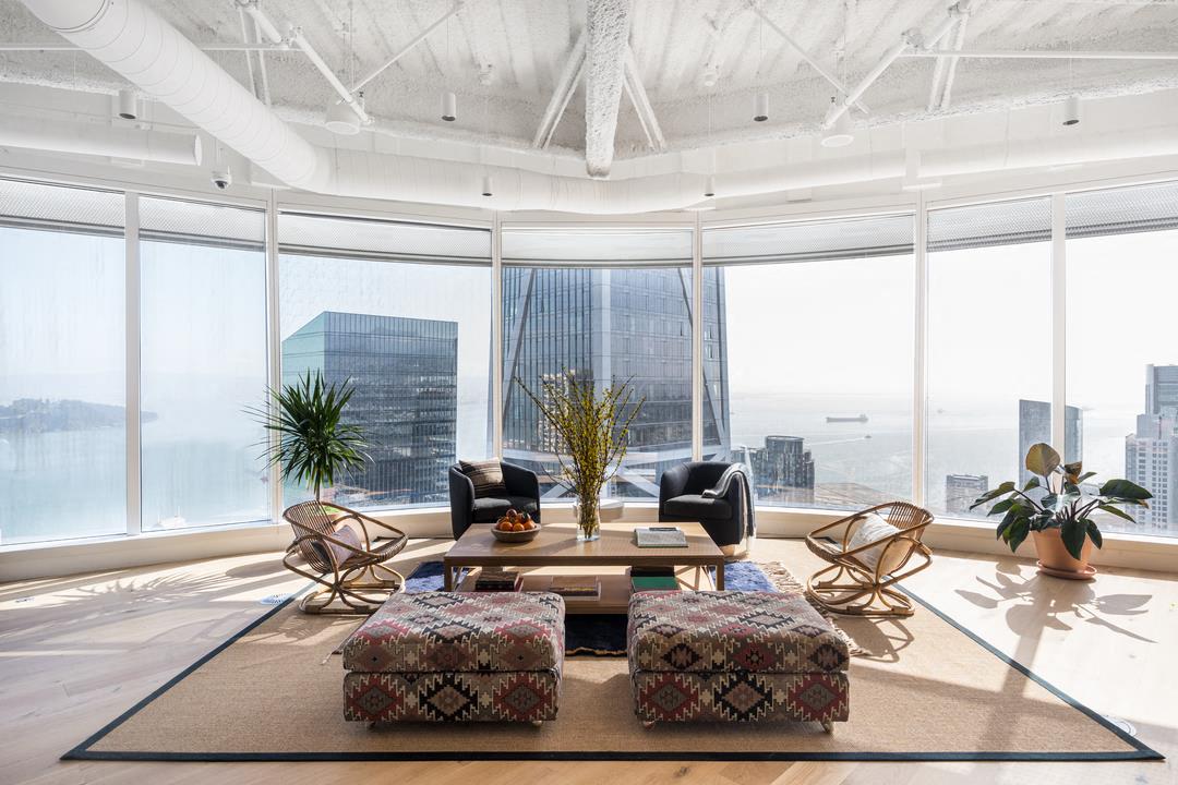 Coworking space in San Francisco's Salesforce Tower