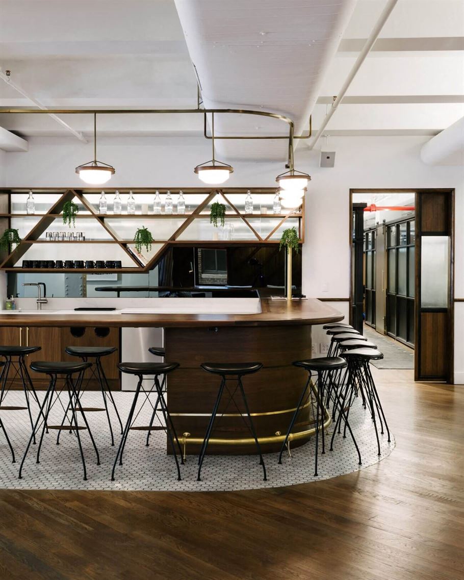 Blender Workspaces' coworking office in Manhattan at 135 Madison Ave.