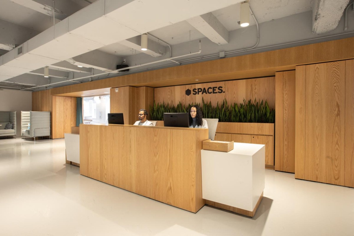 Spaces' Manhattan coworking office in the Chrysler building