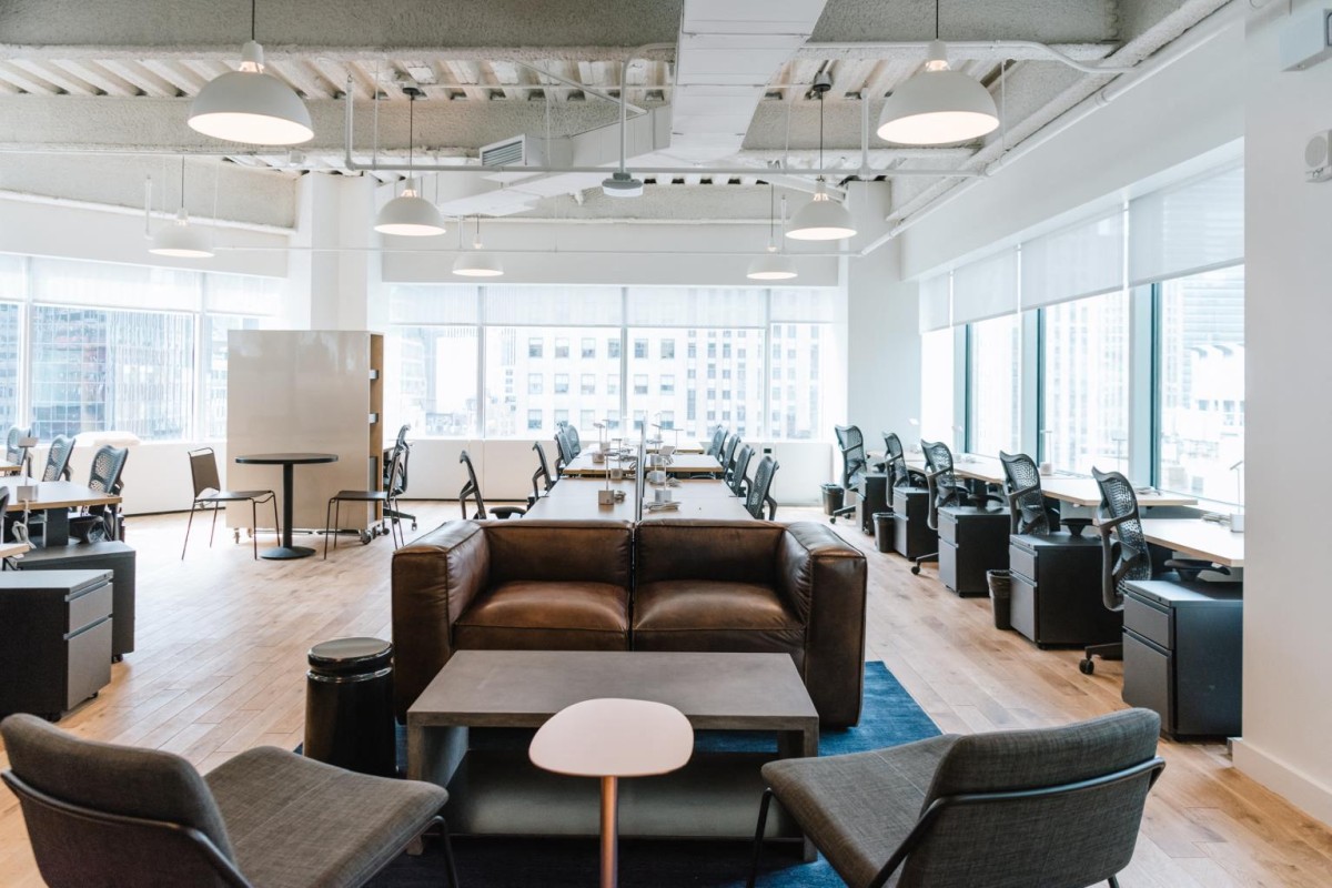 WeWork Manhattan coworking at 12 E 49th St.