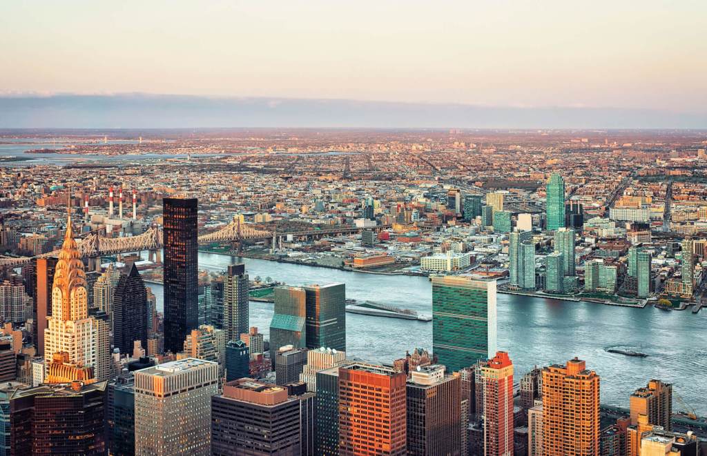 Midtown East aerial view