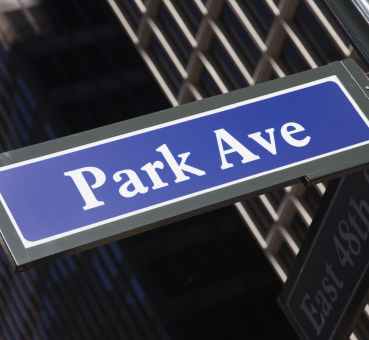 new york city street sign