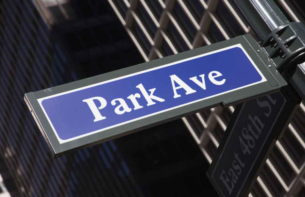 new york city street sign