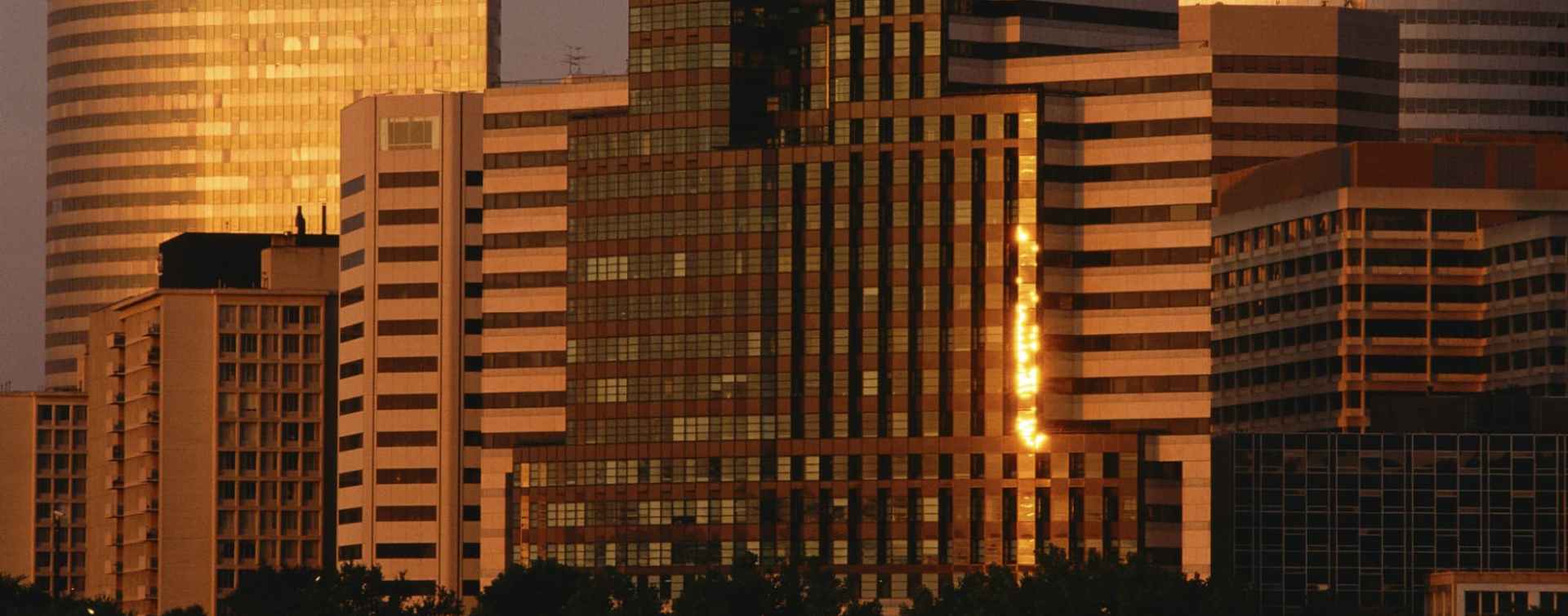 Office buildings in Rosslyn VA