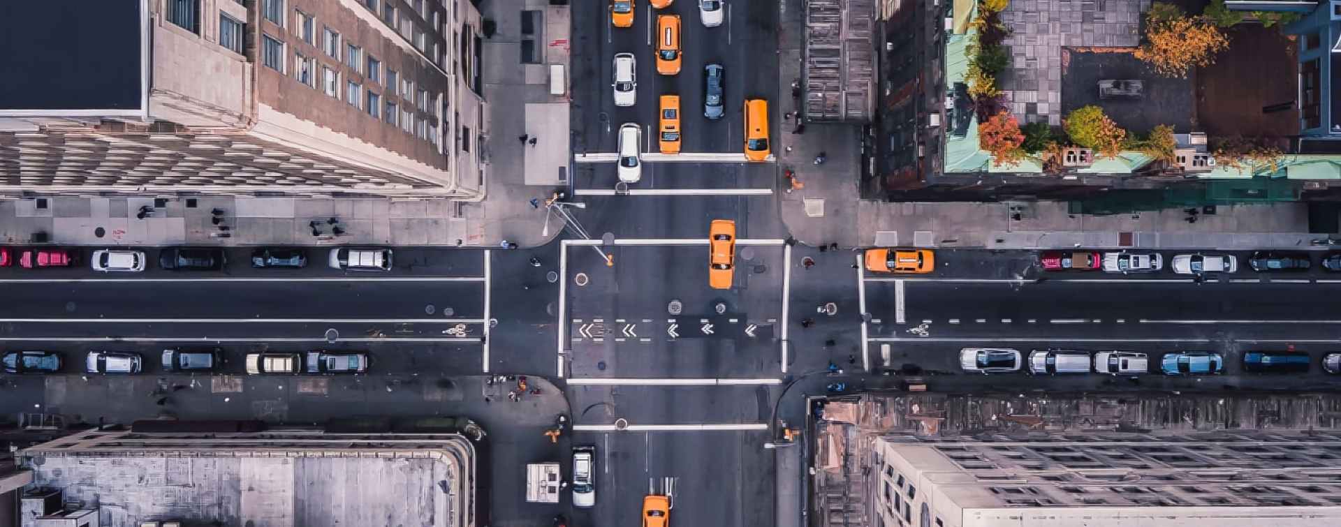 Manhattan aerial view