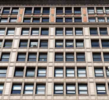 office building in Manhattan - closeup