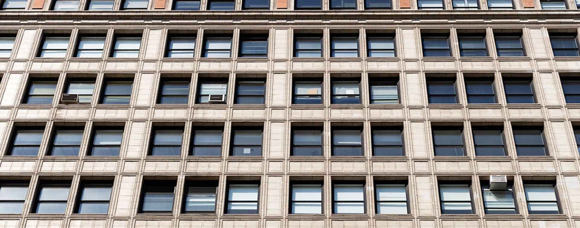 office building in Manhattan - closeup