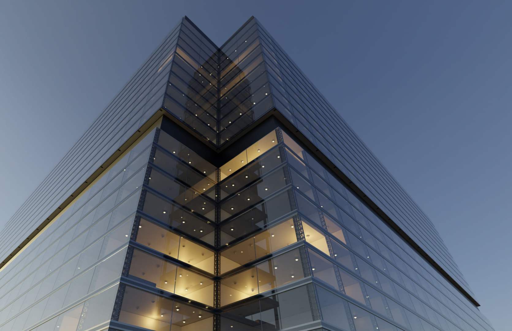 office building closeup