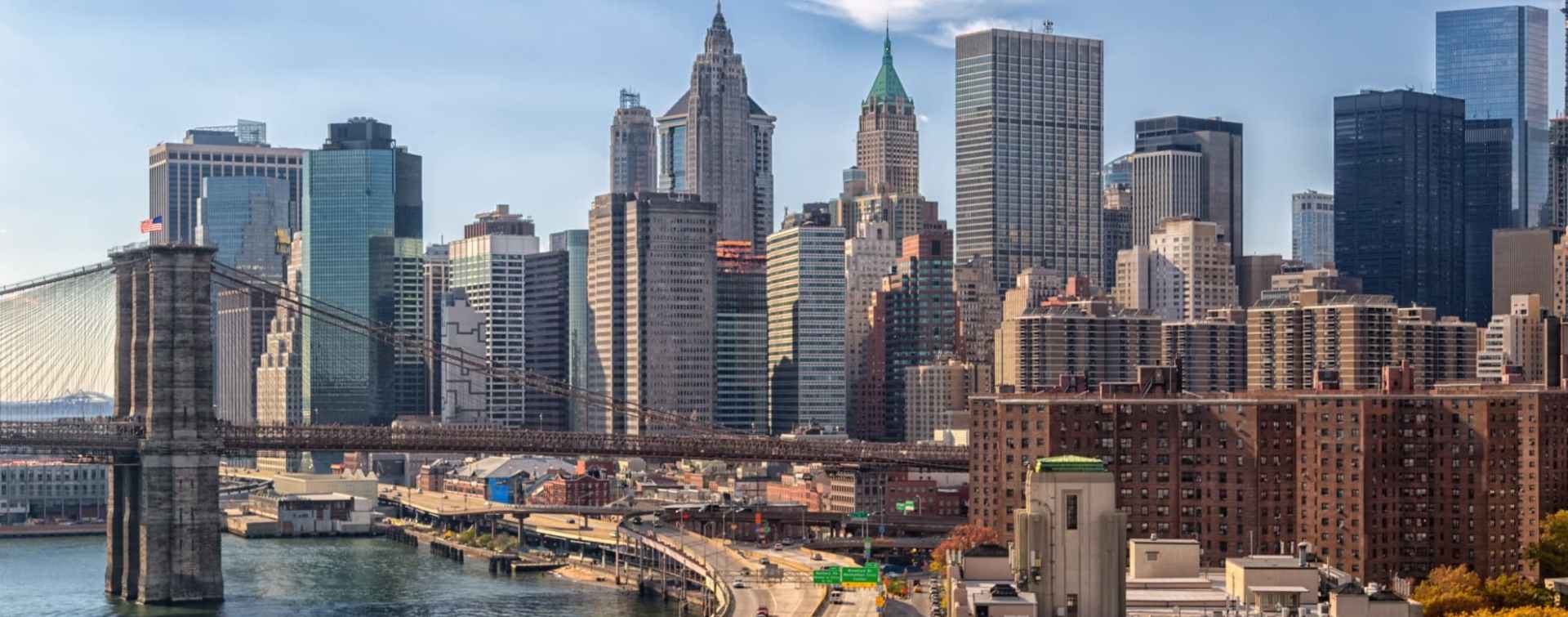 Lower Manhattan skyline