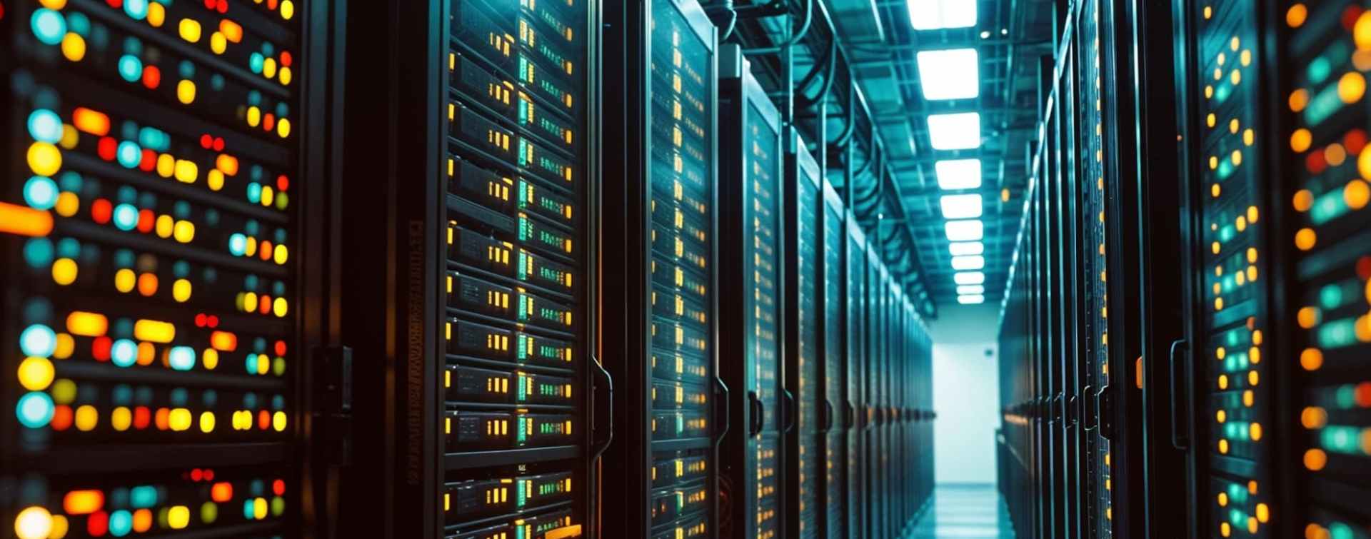 interior of data center