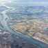 aerial view of the greater washington dc area along the potomac river