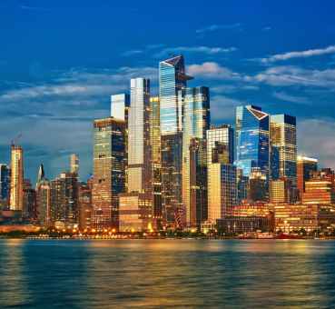 view of Hudson Yards