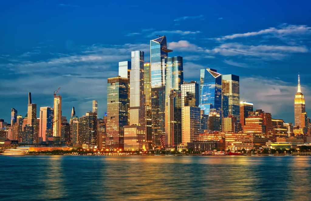 view of Hudson Yards