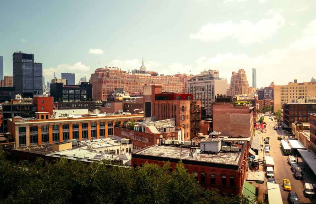 View of Manhattan Meatpacking District