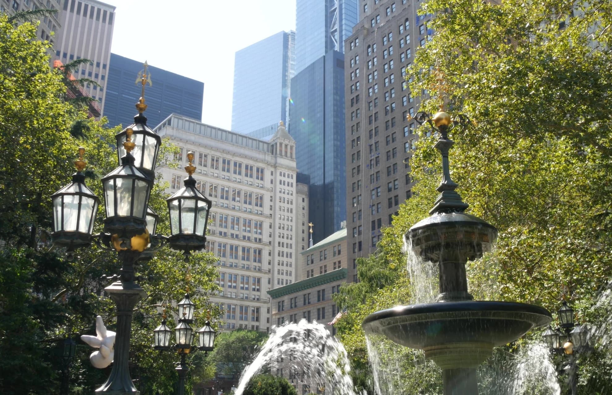 Broadway near City Hall Park