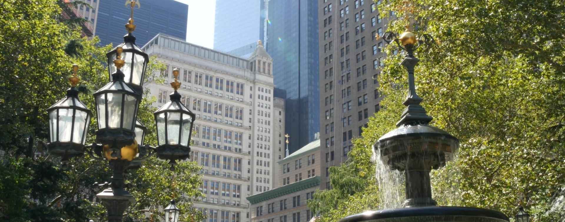 Broadway near City Hall Park