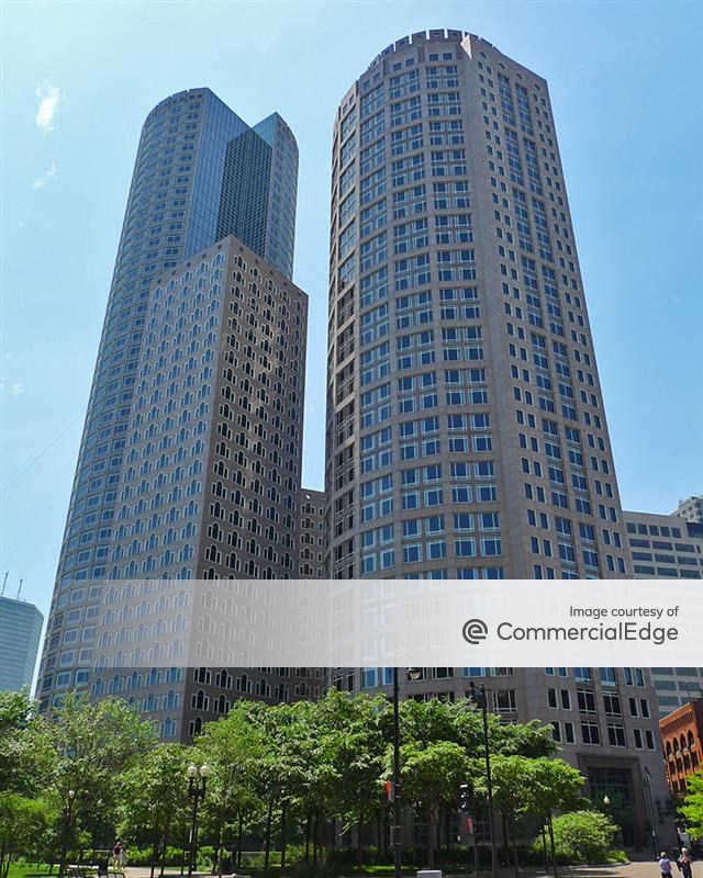 International Place towers in dowtown Boston