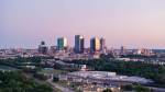 Fort Worth commercial real estate central business district skyline