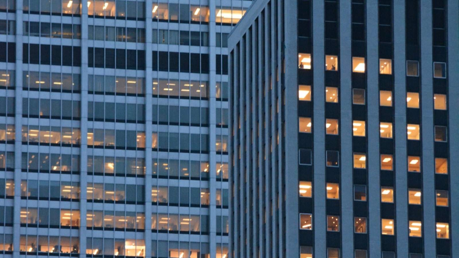 Building facade close-up Park Avenue