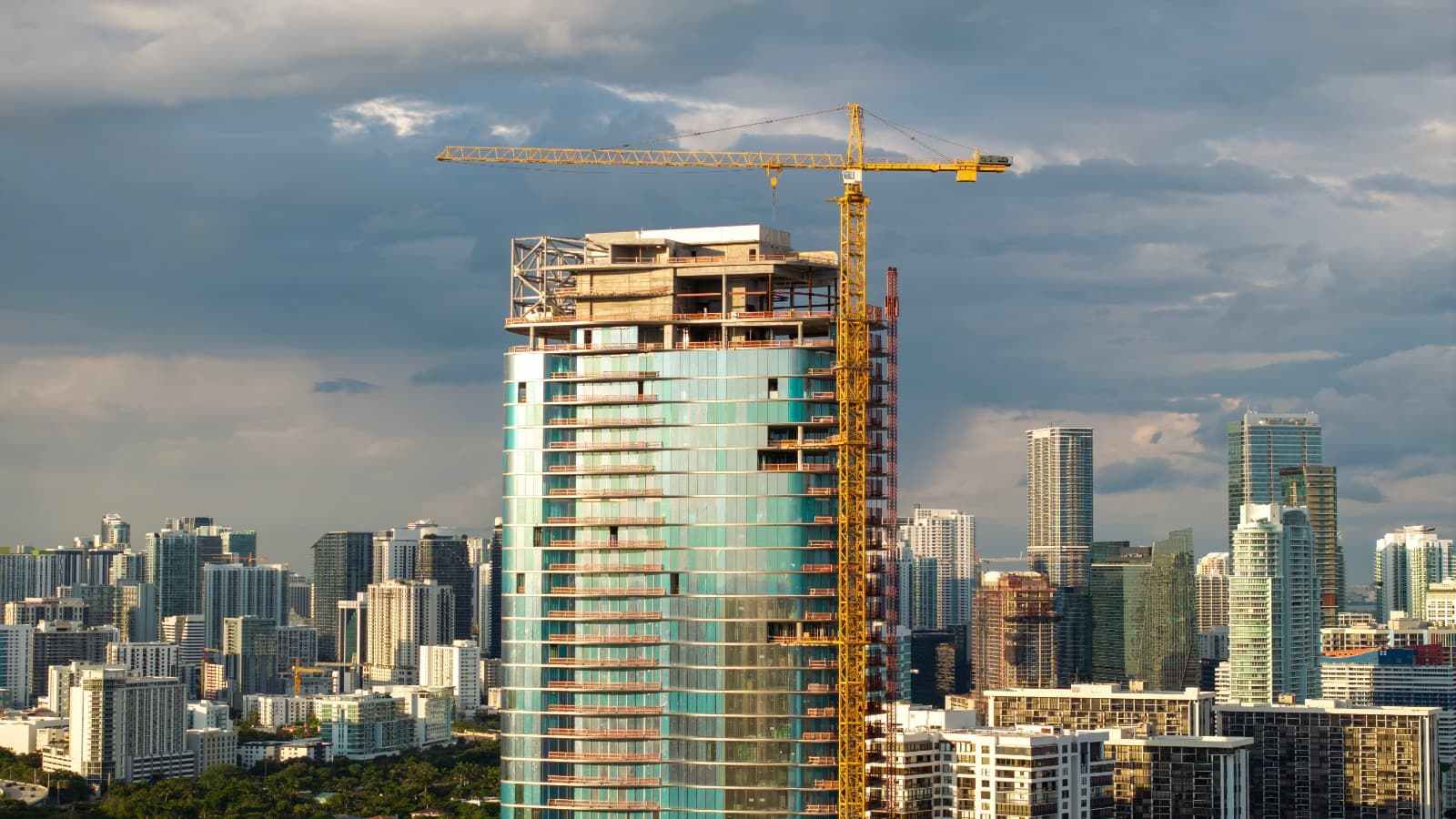 office building construction in miami