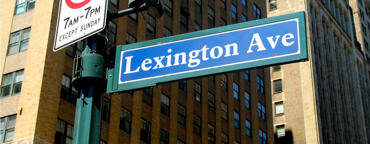 midtown manhattan street sign