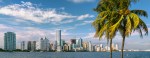The Miami waterfront