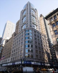 The boutique office building at 461 5th Ave