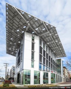 Bullitt Center, 1501 East Madison St., Seattle (Yardi Matrix) - designed to be the greenest commercial building in the world, certified "Living Building" in 2015