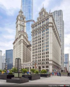 the wrigley building 400 North Michigan Avenue, Chicago, IL