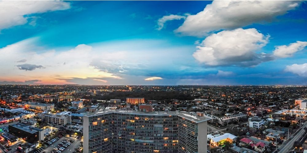 aerial view of Boca Raton