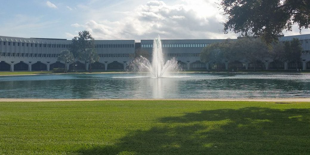 Boca Raton Innovation Campus official facebook page panoramic image with lake