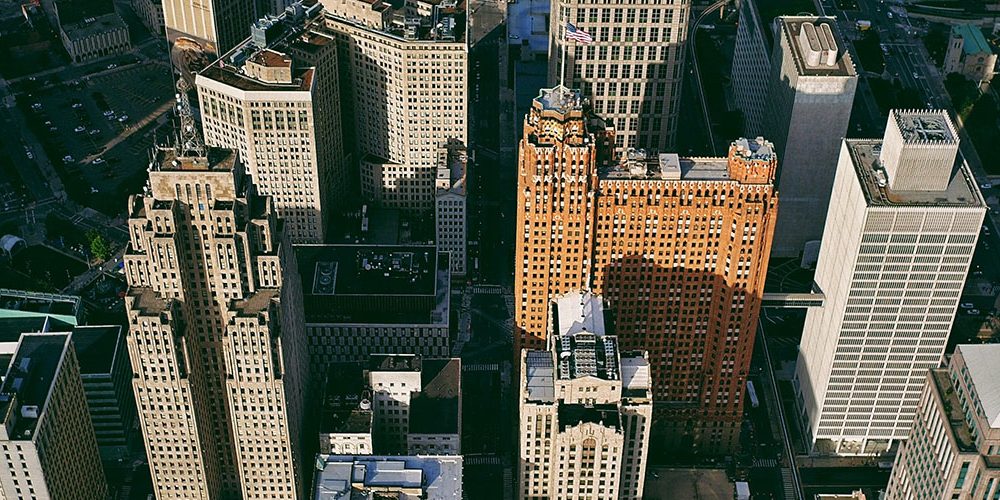 Downtown Detroit aerial_Featured image