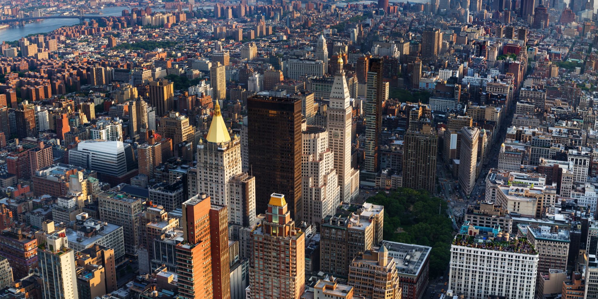 Fifth Avenue and Broadway