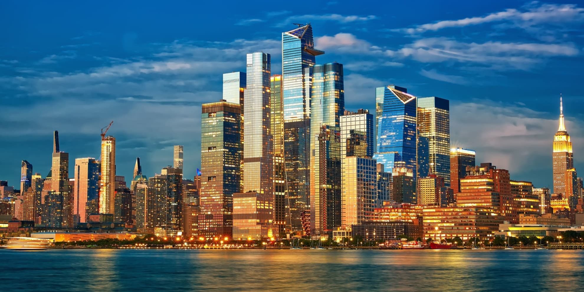view of Hudson Yards