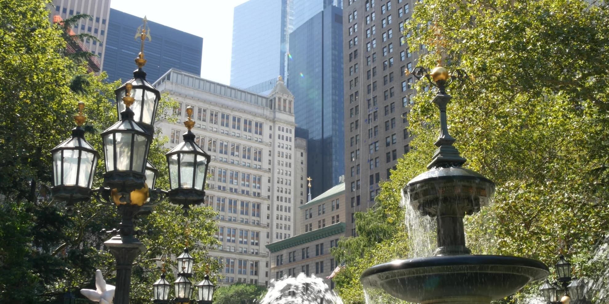Broadway near City Hall Park